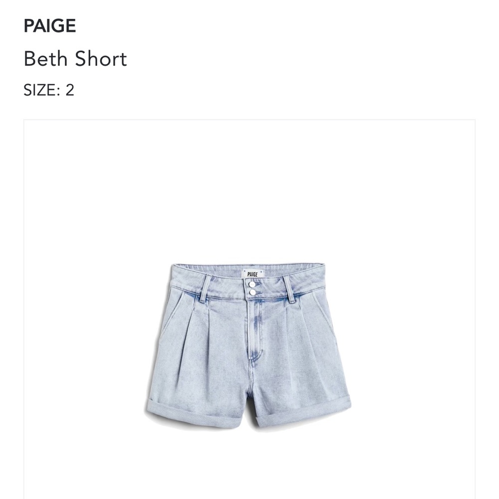 PAIGE Beth Short